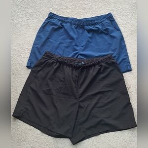 Reel Legends Royal Blue and Black Active Shorts
